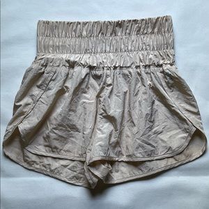 free people way home shorts in tahitian vanilla